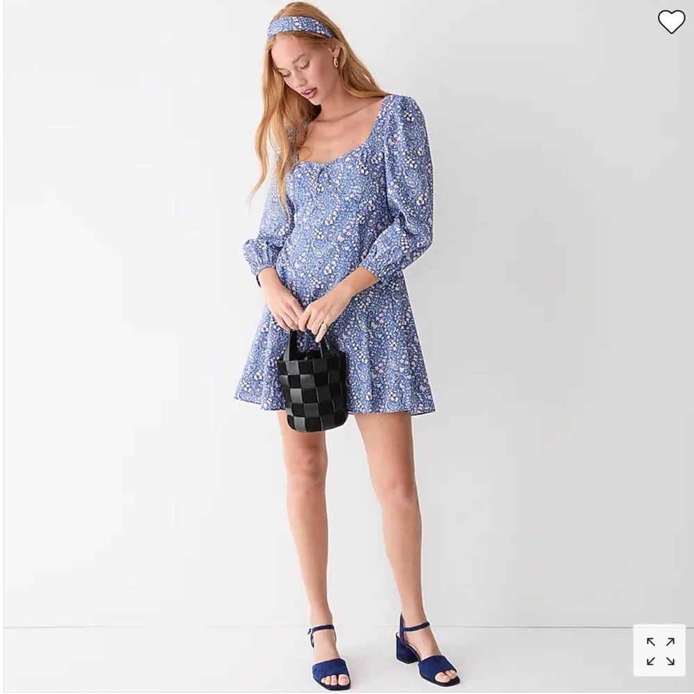 NWT J. Crew Liberty Bourton Bloom Mini Dress - Picture 4 of 11
